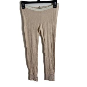 Rubbish Tan Long John Waffle Knit Layer Pants XL Tan